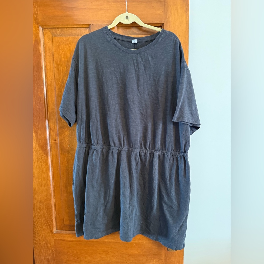 Grey T-shirt dress